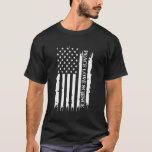 Peace Kärlek Science United Stater Distress w US F T Shirt<br><div class="desc">Peace Kärlek Science United Stater Distress w US Flagga</div>