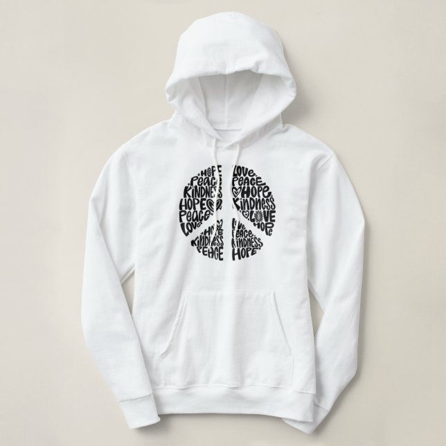 PeACE KÄRLEK Shirt 60s 70:e Tie Dye Hippie Hallowe T (Design framsida)