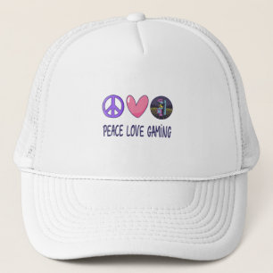 Peace Kärlek-spel Keps