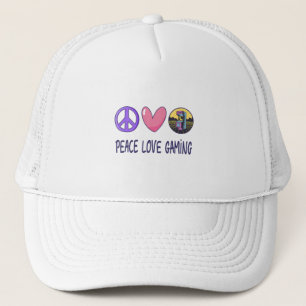 Peace Kärlek-spel Keps