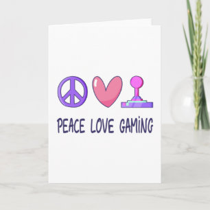 Peace Kärlek-spel Kort