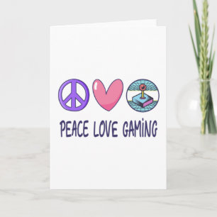 Peace Kärlek-spel Kort