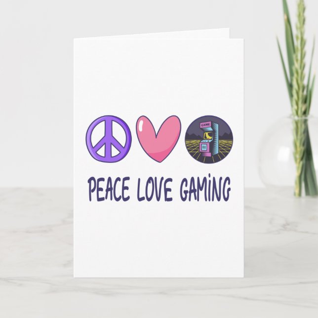 Peace Kärlek-spel Kort (Framsida)