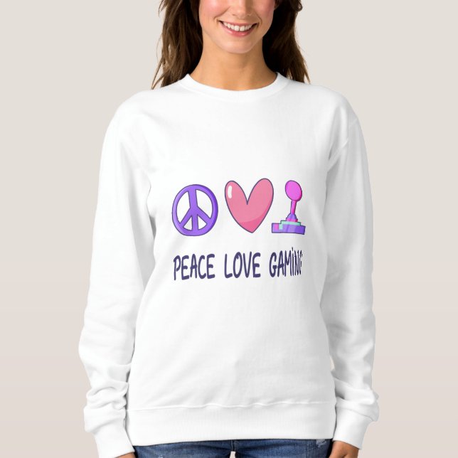 Peace Kärlek-spel T Shirt (Framsida)