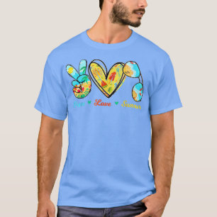 Peace Kärlek Sunglass Cruise Beach T Shirt