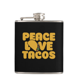Peace kärlek takos fickplunta