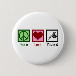 Peace Kärlek Tattoos Cute Tattoo Artist Gun Knapp
