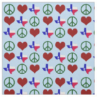 Peace Kärlek Texas Mönster