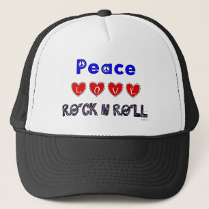 Peace Kärlek Truckerkeps
