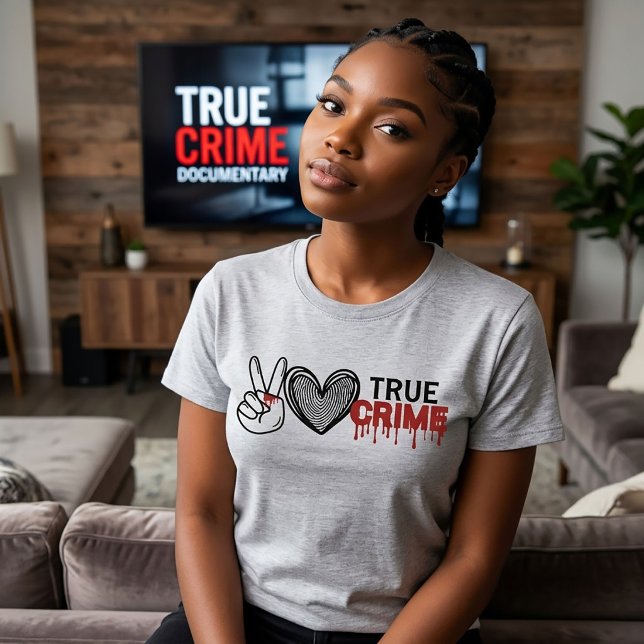 Peace Kärlek True Crime T-Shirt 2 (Skapare uppladdad)