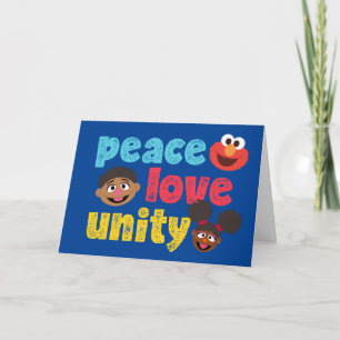 Peace Kärlek Unity Kort