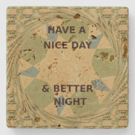 Peace Kärlek Unity Stone Underlägg