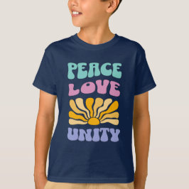 Peace Kärlek Unity T Shirt
