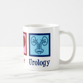 Peace Kärlek Urology Kaffemugg