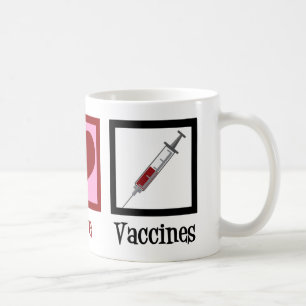 Peace Kärlek-vaccin Kaffemugg