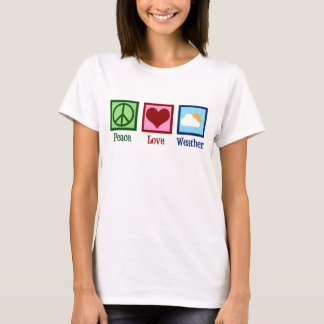 Peace Kärlek Weather Tee