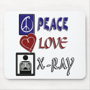 PEACE KÄRLEK XRAY MUSMATTA