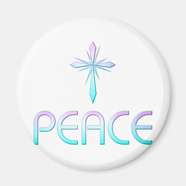 Peace Kor Christian Magnet (Framsidan)