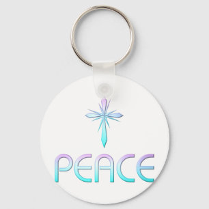 Peace Kor Christian Nyckelring