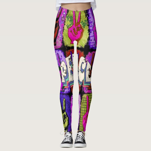 Peace Leggings (Framsida)