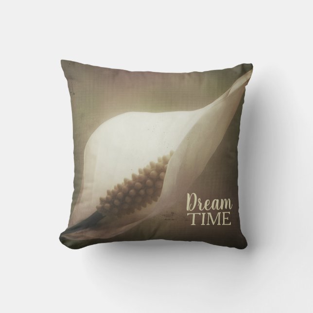 Peace Lily Dream Time Kudde (Framsida)
