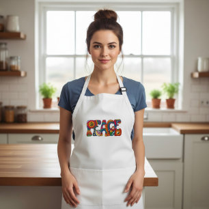 Peace Long Apron Långt Förkläde