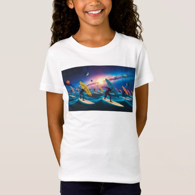 Peace, Love and Good Waves -BD T Shirt (Framsida)