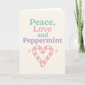 Peace, Love and Peppermint Kort