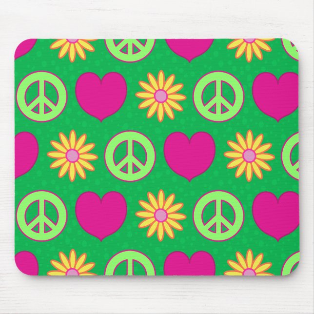Peace Love Daisies Musmatta (Framsidan)