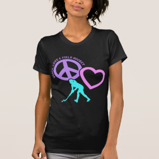 PEACE--LOVE-FIELDHOCKEY T SHIRT