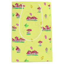 Peace Love Mushrooms Gift Bag