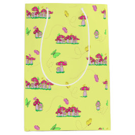 Peace Love Mushrooms Gift Bag