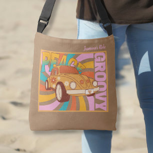 Peace Loving 60's Stil Colorful Axelväska