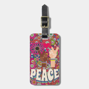 Peace Luggage Tag Bagagebricka