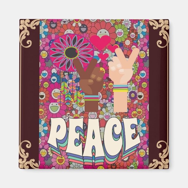 Peace Magnet (Framsidan)