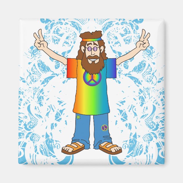 Peace Man Magnet (Framsidan)