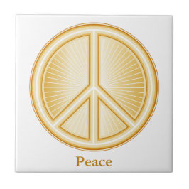 Peace Mandala Kakelplatta