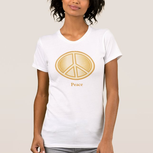 Peace Mandala T-shirt (Framsida)
