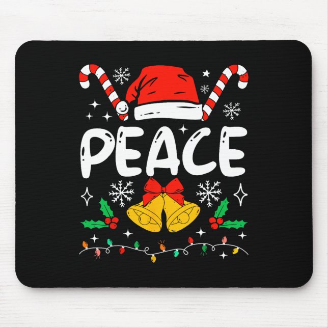 Peace Matching I Come In Peace Couples Santa Hat C Musmatta (Framsidan)