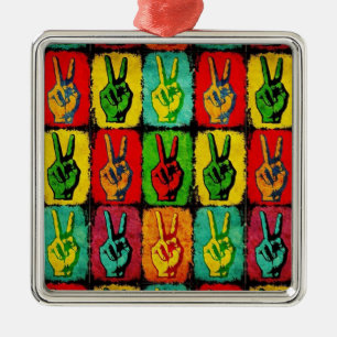 Peace Metall Ornament