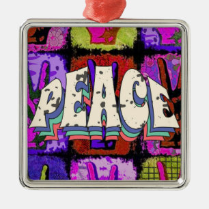 Peace Metall Ornament