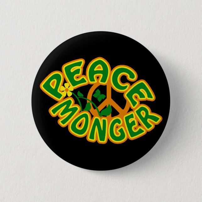 Peace Monger-knapp Knapp (Framsida)