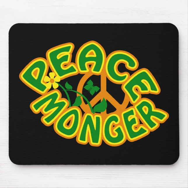 Peace Monger mousepad Musmatta (Framsidan)