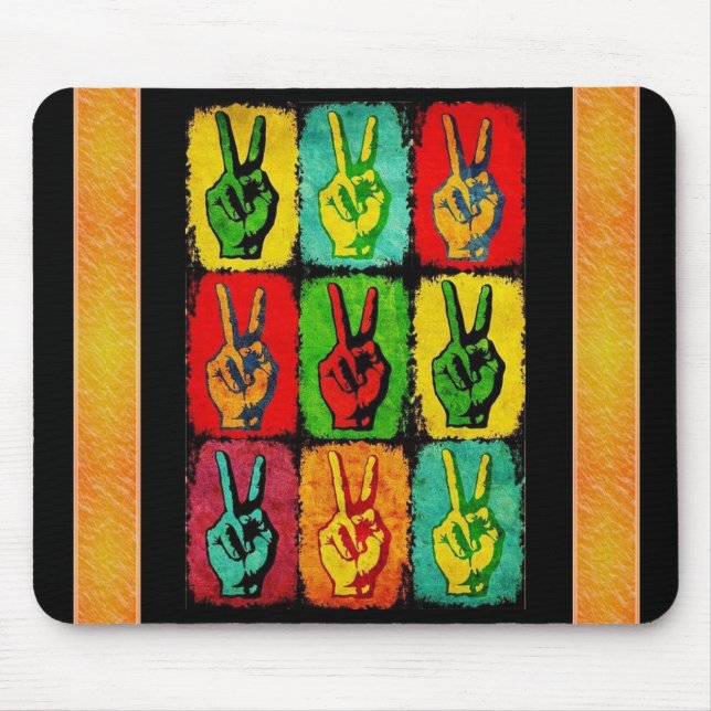 Peace Mouse Pad Musmatta (Framsidan)