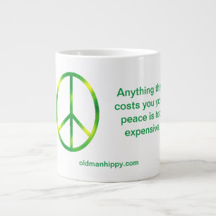 Peace Mugg Jumbo Mugg