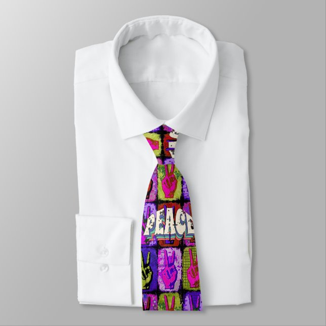 Peace Necktie Slips (Bunden)