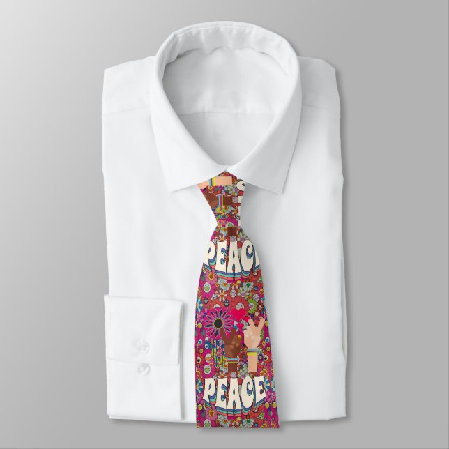 Peace Necktie Slips (Bunden)