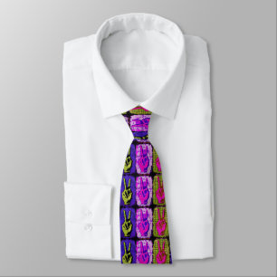 Peace Necktie Slips