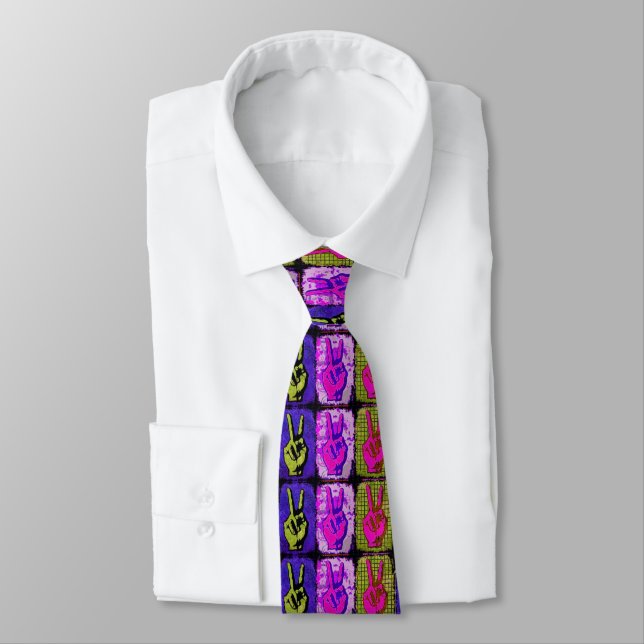 Peace Necktie Slips (Bunden)
