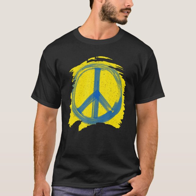 Peace No war Paint B T Shirt (Framsida)